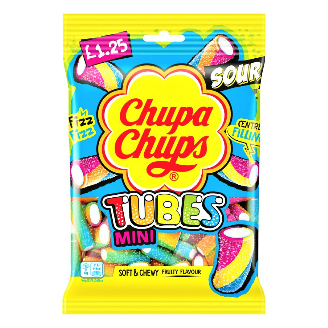 CHUPA CHUPS TUBE MINI 120G